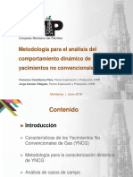 Metodología Para El Análisis Del Comportamiento Dinámico de Yacimientos