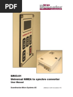 Download SR03-01Universal NMEA to Synchro Converter by kostasxave SN31534302 doc pdf