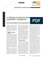 Cabinets Conseil Strategie