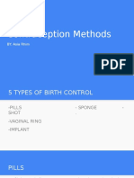 Contraception Methods