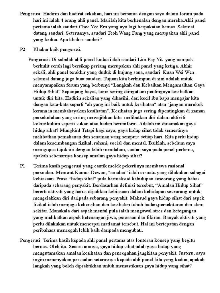 Gaya Hidup Sihat | PDF