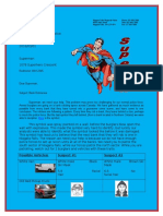 Superheroletter