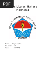 Download Tugas Literasi Bahasa Indonesia by tsunagiri SN315350256 doc pdf