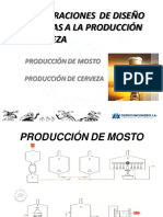 Consideraciones de Diseño Aplicadas a La Producción de Cerveza