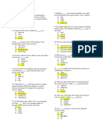 Access Questions - Answer Key 