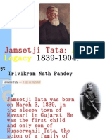 Jamsetji Tata: A Unique Legacy