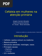 Cefaleia em mulheres na atenção primária