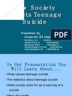 How Society Affects Teenage Suicide