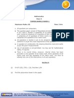 02class x Maths Sample Paper