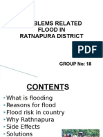 Problems Related Flood in Ratnapura District