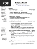 resume schmitz june 2016
