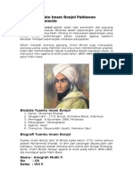 Biografi Tuanku Imam Bonjol Pahlawan Nasional Indonesia