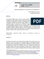 Artigo Politicom - Aspectos Da Comunicação Pública Na Cultura Da Convergência.