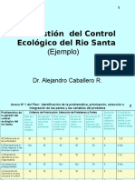 4 Gestión Del Control Ecológico Del Rio Santa - Ejemplo - DR