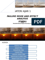 Failure Mode Effect Analysys