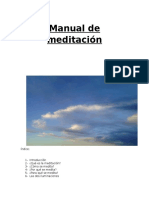 Manual de Meditación