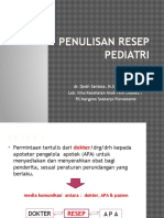 Penulisan Resep Pediatrik Edit 3