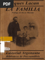 La Familia y Los Complejos Familiares Lacan
