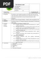 SOP Distribusi Obat Dari Gudang Ke Sub Unit Puskesmas