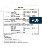 Pricelist Liquid Ceramic 2016 PDF