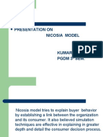 Presentation On Nicosia Model BY Kumar Ankit PGDM 3 Sem