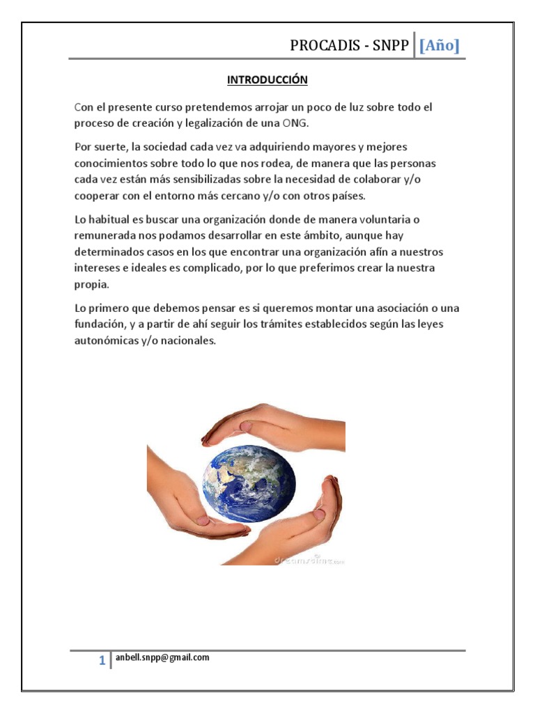 Creación y Concepto de ONGs | PDF | Organización no gubernamental ...