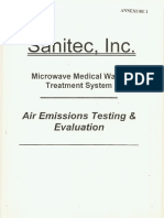 Sanitec Air Emissions Study