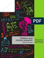 Children and Clinical Research Full Report