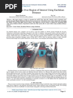 Count Vehicle Over Region of Interest Using Euclidean Distance
