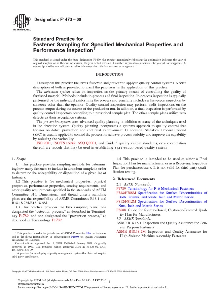 ASTM F1470.zcvg5907 Strength Of Materials Iso 9000