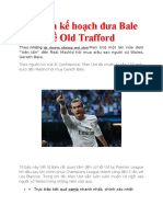 MU Lên Kế Hoạch Đưa Bale Về Old Trafford