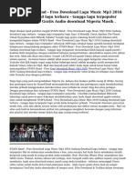 Download GratisSTAFABand-FreeDownloadLaguMusicMp32016Gudangdownloadlaguterbaru-tanggalaguterpopulerAudioAcquireGratisAudiodownloadNigeriaMusikbygabriela9bowen7SN315412148 doc pdf