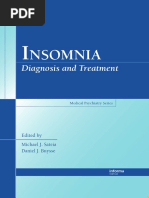 Insomnia-Diagnosis and Treatment PDF (Apr 27, 2010) - (1420080792) - (CRC Press)