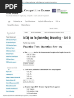 Download MCQ on Engineering Drawing - Set 09 _ Engineering Competitive Exams and Jobs by nokesh SN315414597 doc pdf