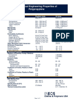 Polyproplyne Properties