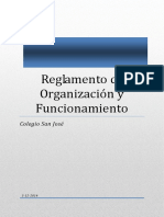 Reglamento de Organización y Funcionamiento PDF