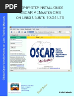 Download Step-by-Step Install Guide OSCAR McMaster eHealth CMS on Ubuntu 1004 LTS v15 by Kefa Rabah SN31541872 doc pdf