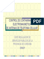 Contaminacion Por Telefonia Celular ERSEP