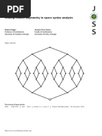 Scaling relative asymmetry in space syntax analysis