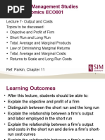 Diploma in Management Studies Microeconomics ECO001