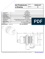 Mallory Sonalert Products, Inc. Sales Outline Drawing: ZA028LACT