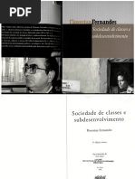 267666687 Sociedade de Classes e Subdesenvolvimento Florestan Fernandes 1968