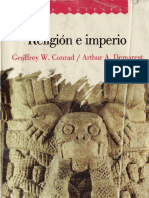 CONRAD, Geoffrey y Arthur DEMAREST - Religion e Imperio. Dinámica Del Expansionismo Azteca e Inca.