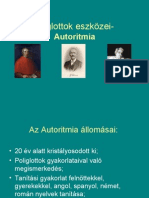 Nyelvtanulás - Poliglottok Eszközei - Autoritmia