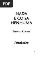 Nada e Coisa Nenhuma