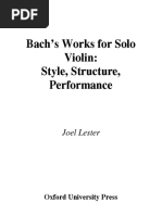 Download Bachs-Works-for-Solo-Violin-Style-Structure-Performancepdf by Shwe Oo Sa SN315436235 doc pdf