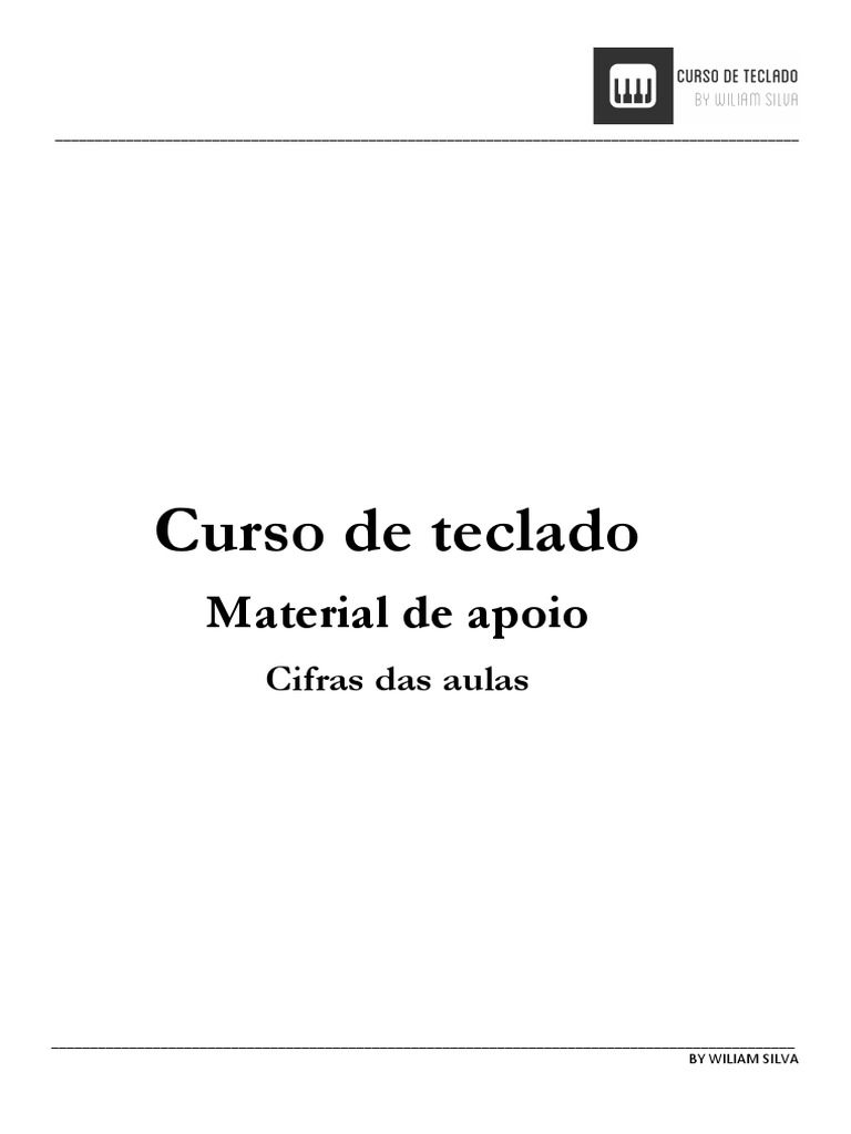 RECEBE A CURA- Cifra Teclado-iniciante 