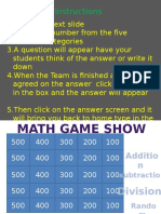 Mathgameshow