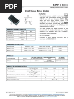 Datasheet Diodo Zener