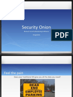 Security Onion - Network Security Monitoring in Minutes